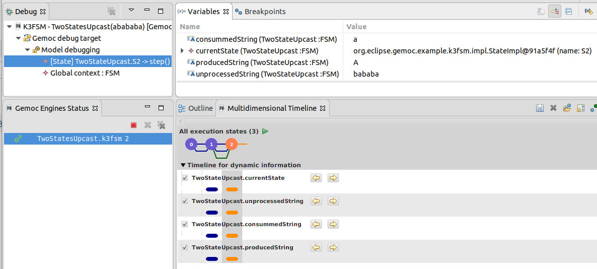 aspect annotation effect in modeling workbench